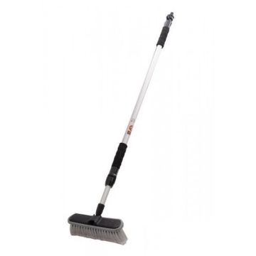 Teleskopbürste mit Wasseranschluss