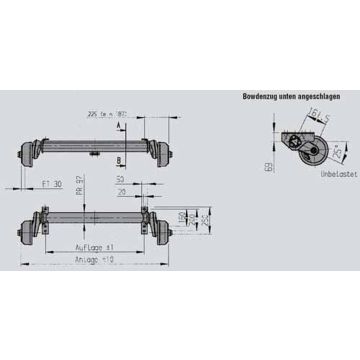 GFA 1500kg, A: 1300mm, C: 1750mm