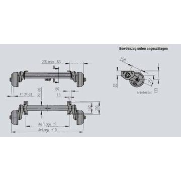 GFA 1000kg, A: 1150mm, C: 1600mm 20032751