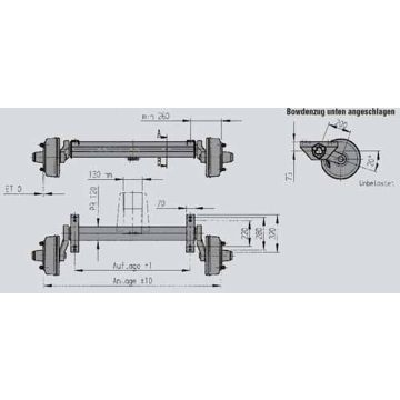 GFA 2500kg, A: 1700mm, C: 2230mm