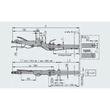AE VKT 161S Schwenkdeichsel K26-S 20055402