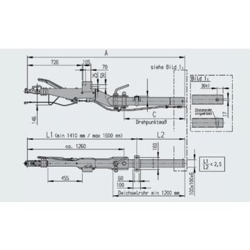 AE VKT 251S Schwenkdeichsel K26-S 20055533