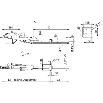 Timon AL-KO: 161 S/B,  700-1350kg, 100kg