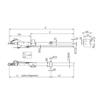 AE AL-KO: 161S-R26,  950-1600kg, 100kg 20062208