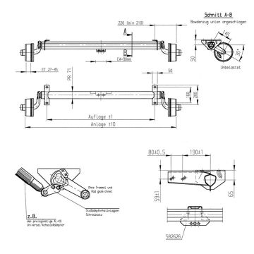 GFA   750kg, A: 1450mm, C: 1890mm