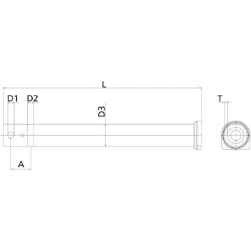 Fut coulissant KNOTT KF30-E