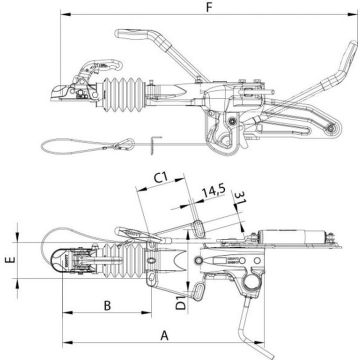 AE KNOTT: KFG35-D GF, 2700-3500kg Ifor