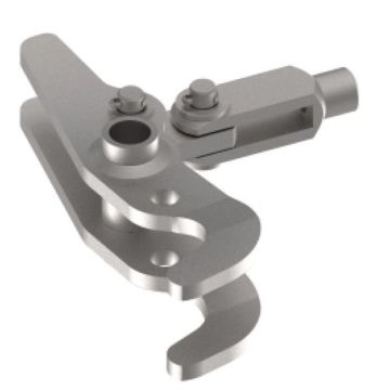 Umlenkhebel KNOTT, kpl. 203687001