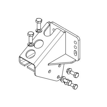 Stützradhalter schraubbar für KFGL35