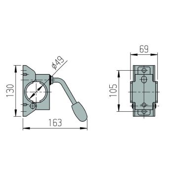 Klemmhalter Ø48mm 205318