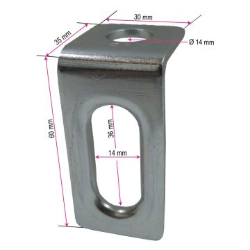 Guide pour câble de securité Knott