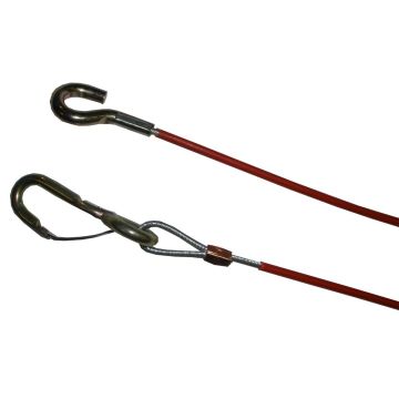 Abreissseil 1500mm Federhaken / Haken