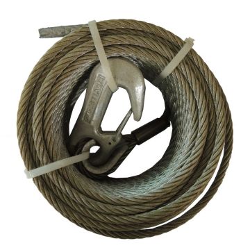 Seilwinden Seil  800kg, 12.5m / 6mm