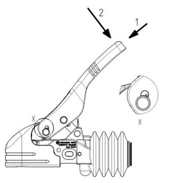 Accouplement de securité KS35, 3500kg