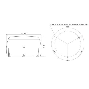 LED Rundumleuchte Vignal Atlas 9-32V