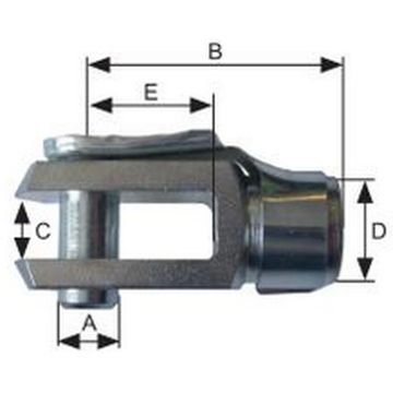Chappe, AL-KO, M  5 -  G5x10, L 20mm