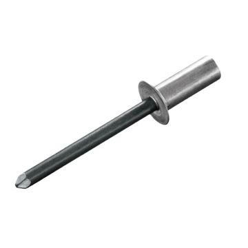Dicht-Becherblindniete Alu/Stahl 4.8 x   8.0 Flachrundkopf