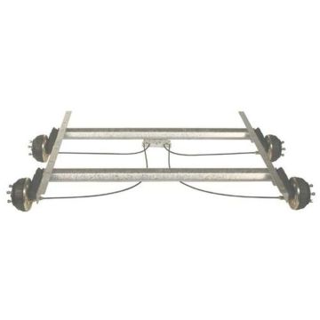 Tandem GF3500kg, A:1550mm B:2050mm