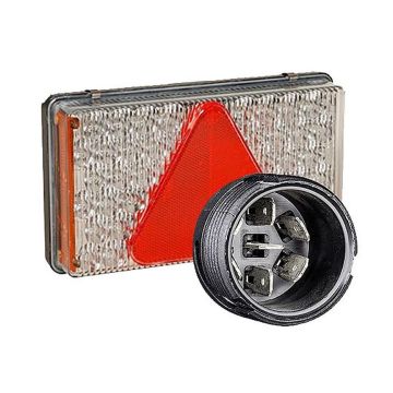 LED feu arrière Multiled 12V - gauche, 7 pôles ASS2