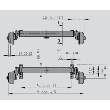 GFA 1350kg, A: 1200mm, C: 1650mm 247549