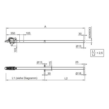 Zugverbindung AL-KO, VKT60mm R4/A1 249096