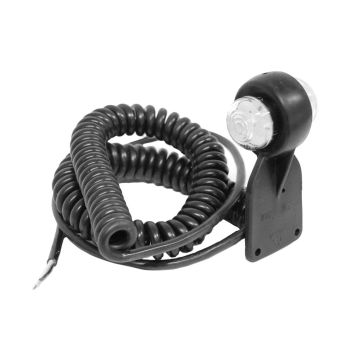 LED Pendeleluchte rechts rot / weiss (02.100.201) 12/24V