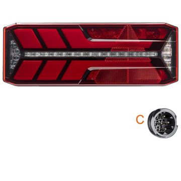 LED Schlussleuchte Aspöck ECO LED III 18-32V rechts 254122041