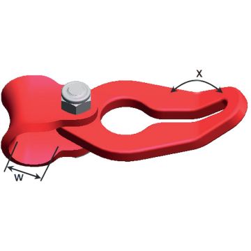 Pièce coulissante pour chaîne forestière 25567