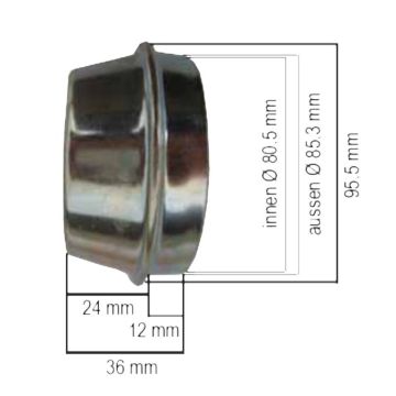 Nabendeckel AL-KO 2589290011