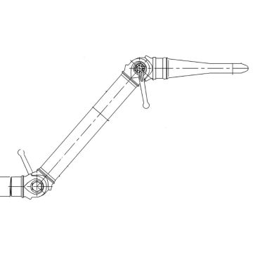 Zugdeichsel  höhenverstellbar AL-KO ZKF 263264