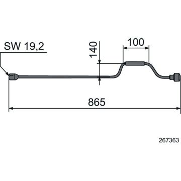 Kurbel - Ausdreh, AL-KO, lang