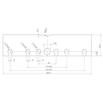 Widerlager Tandem 250x60
