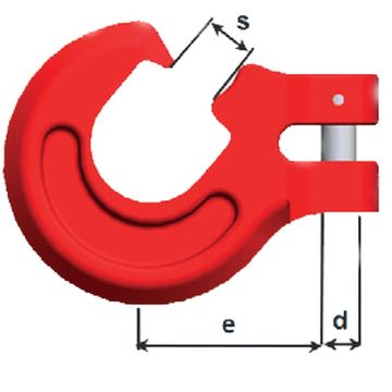 Crochet forestier D7/8 -grandeur80