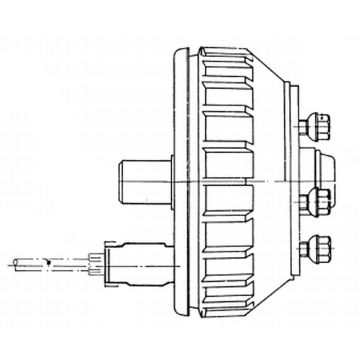 Radbremse Typ 2361 zum Einschweissen