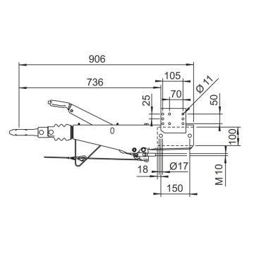 Timon AL-KO: 161S, 950-1600kg, 100kg 299416