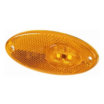 LED Seitenmarkierleuchte Hella 2 gelb 12V  links / rechts
