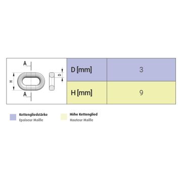 Pro Compact 015-  9mm   Schneeketten