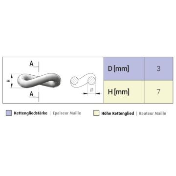 Seven 130 7mm   Schneekette
