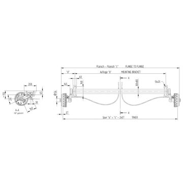 GFA 1000kg, A: 1000mm, C: 1450mm 308174864