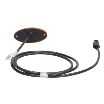 Feu de gabarit latéral à LED Flatpoint II jaune 24V