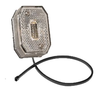 Positionsleuchte Aspöck (4) 12V  weiss  Flexipoint 316509027