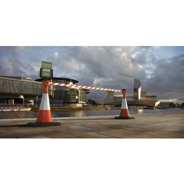 Gurtabsperrung zum Aufstecken "Skipper" auf Signalkegel