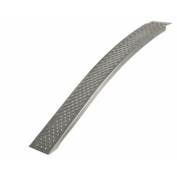 Alu-Laderampe,  900 kg pro Paar, ist aber nur 1 Stück, gebogen 325655