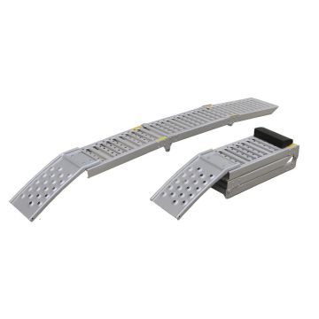 Stahl-Laderampe, 1650 kg pro Paar, o. Rand