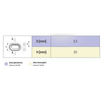 Stare Ring Bus  034  5.5mm   Schneeketten