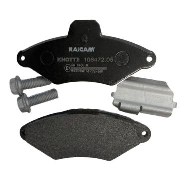 Garniture frein à disque essieu KNOTT 34835184