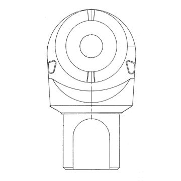 Zahnkopf AL-KO, überdreht auf 73.2mm