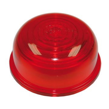 Verre de rechange pour feu de gabarit rouge