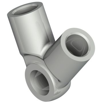 Ringstutzen V-60°-2xM14x1,5-Ø14,1