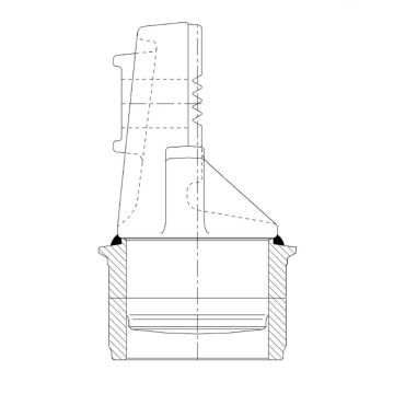 Zahnkopf AL-KO FA2.5/3.0/3.5 Ø 102mm